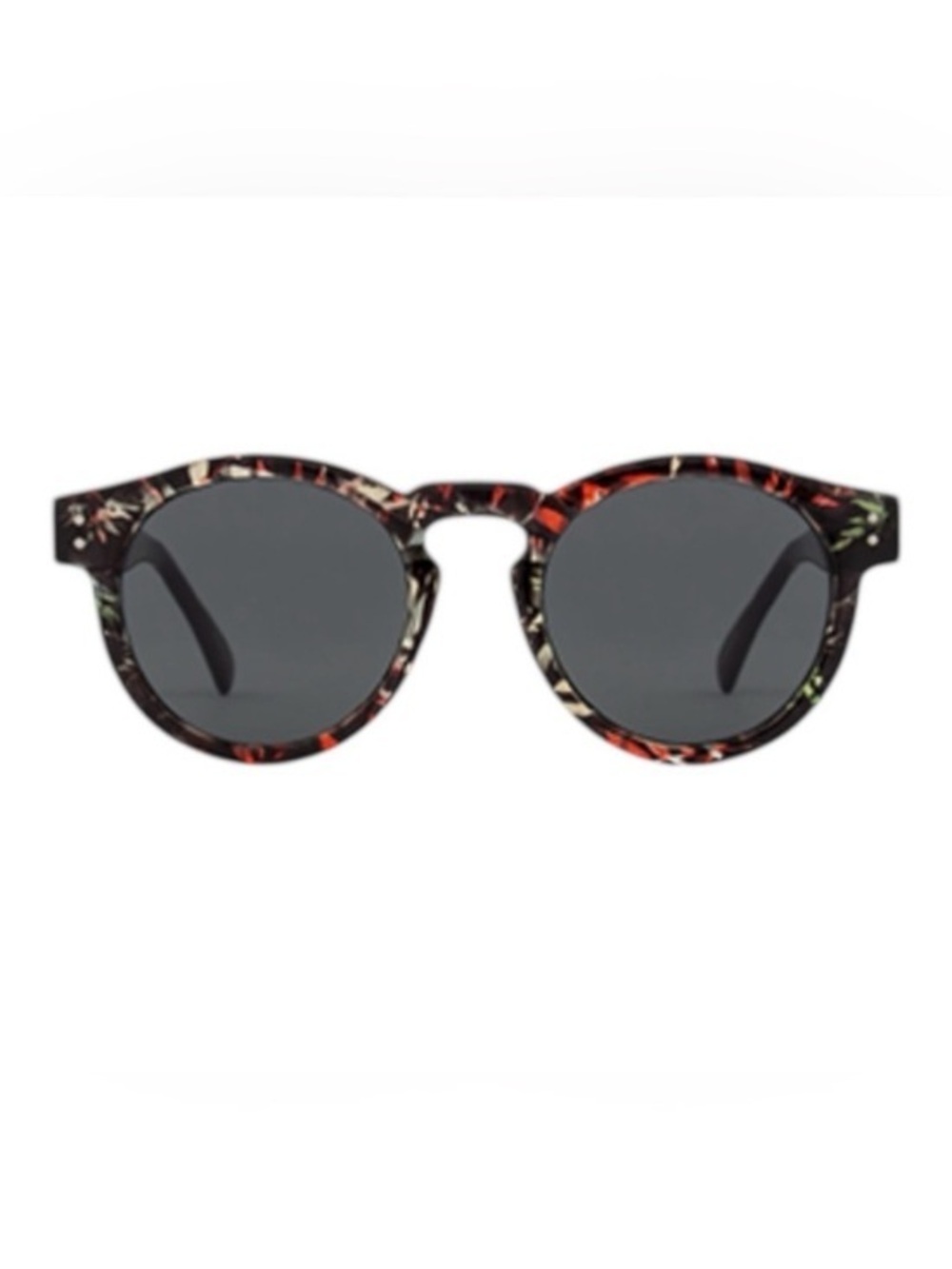 Komono Clement Fern Sunglasses (NEW) round black